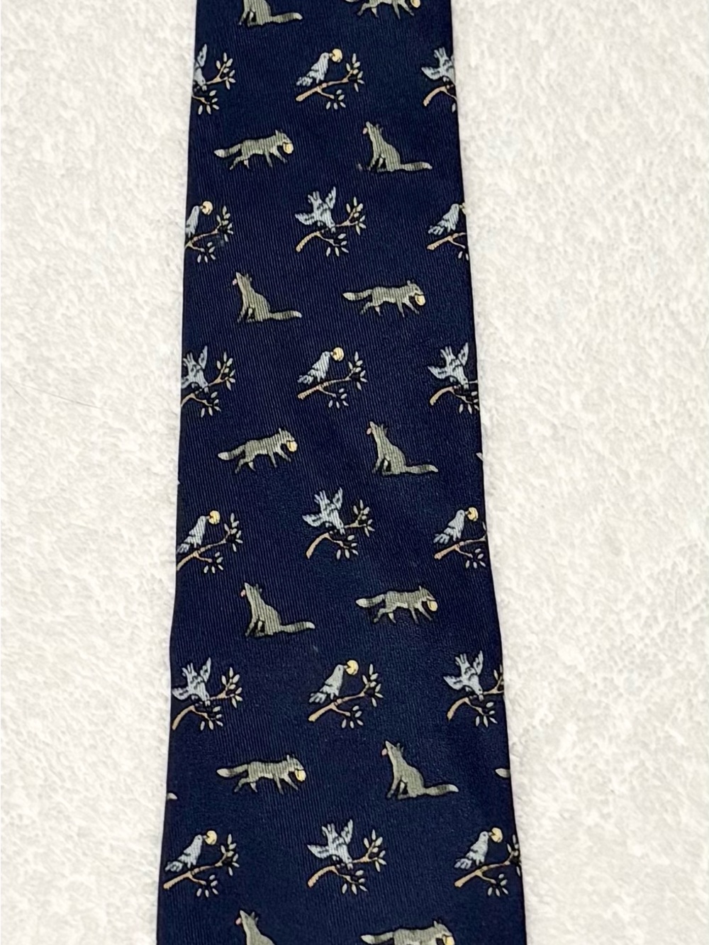 Hermès Silk Tie 7764 FA